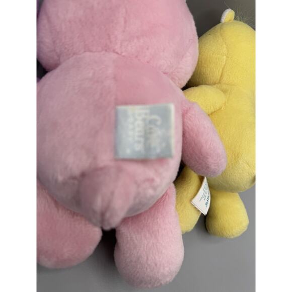 Care Bear Plush Lot of 3 Funshine, Share Love a Lot 8in. Stuffed Animals Vintage - Picture 4 of 7